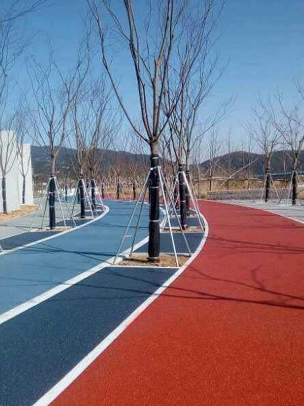 廊坊柔性彩色瀝青路面